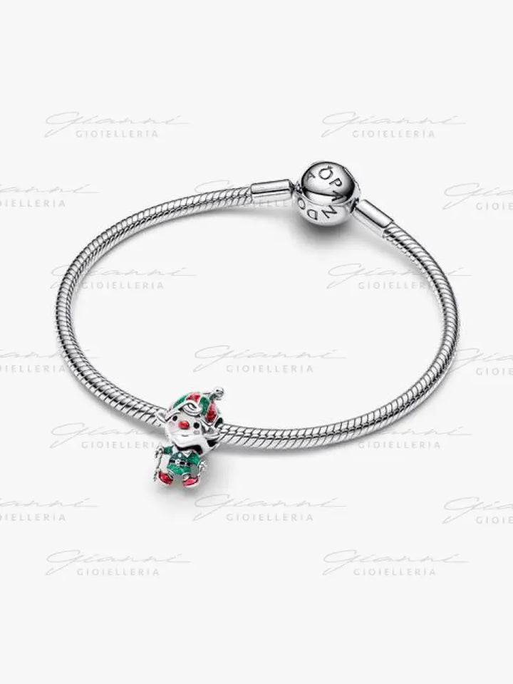 Charm Pandora - Elfo di Babbo Natale Charm