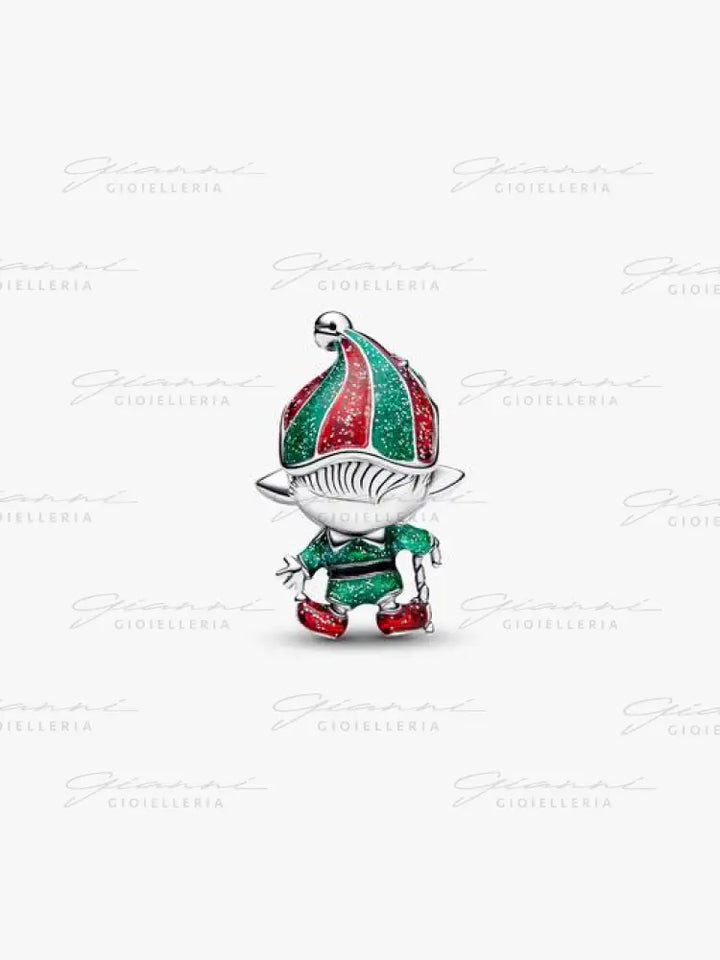 Charm Pandora - Elfo di Babbo Natale Charm