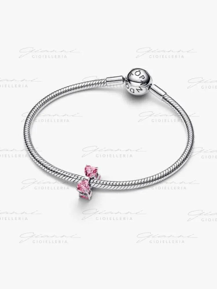 Charm Pandora - Fiocco Luminoso Rosa Charm