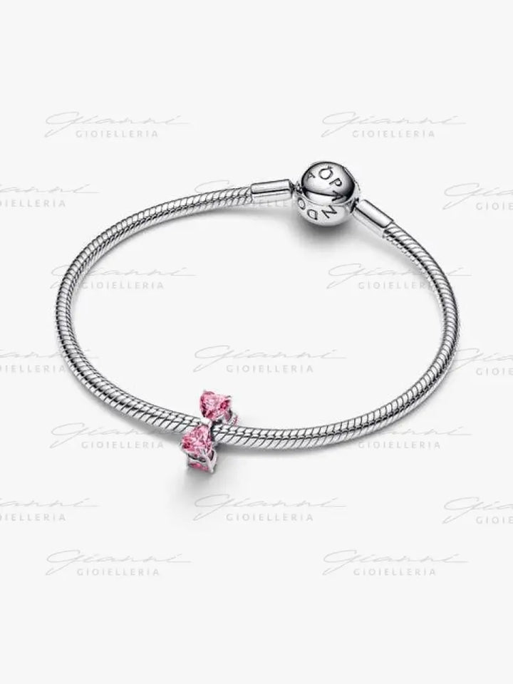 Charm Pandora - Fiocco Luminoso Rosa Charm