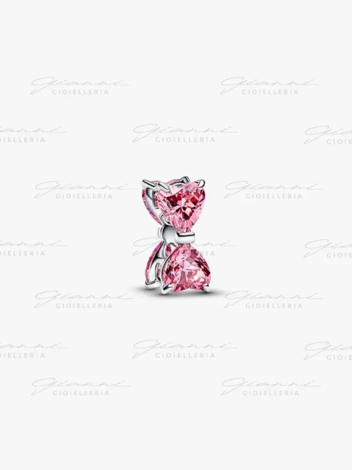 Charm Pandora - Fiocco Luminoso Rosa Charm