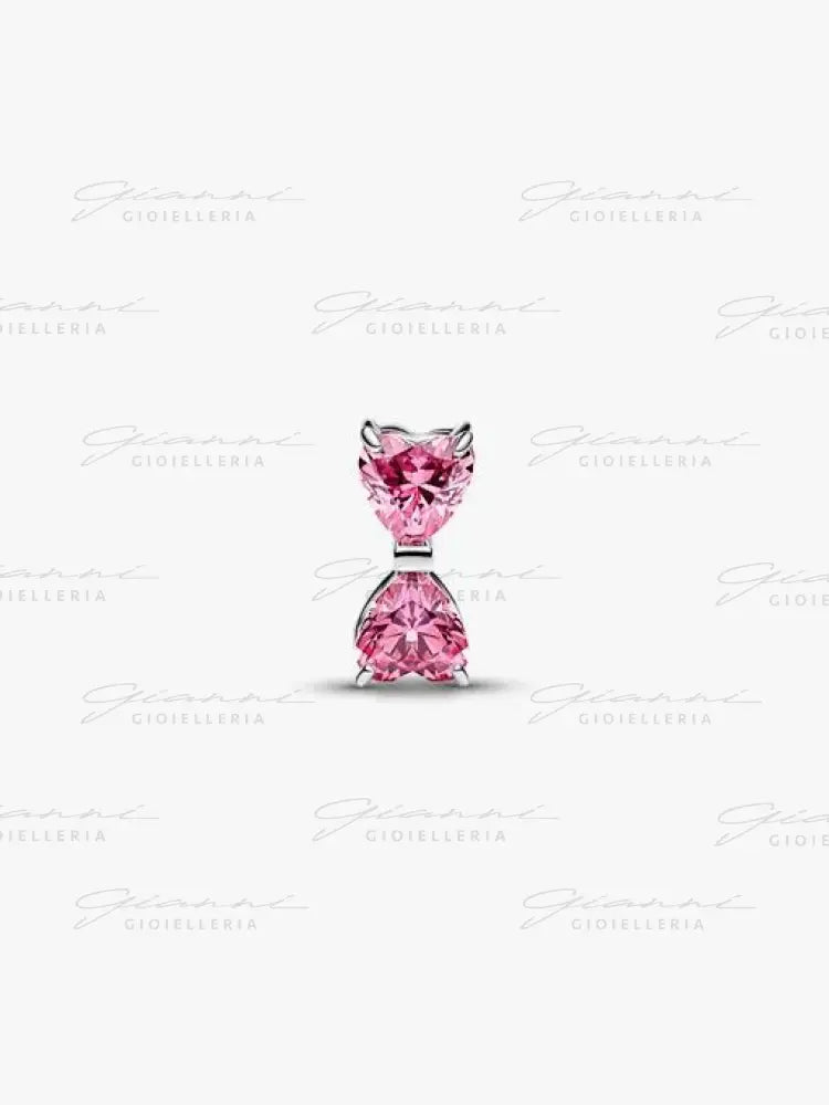 Charm Pandora - Fiocco Luminoso Rosa Charm