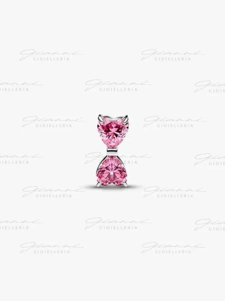 Charm Pandora - Fiocco Luminoso Rosa Charm