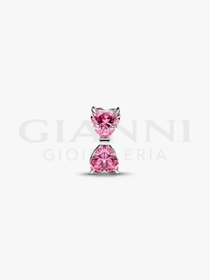 Charm Pandora - Fiocco Luminoso Rosa Charm