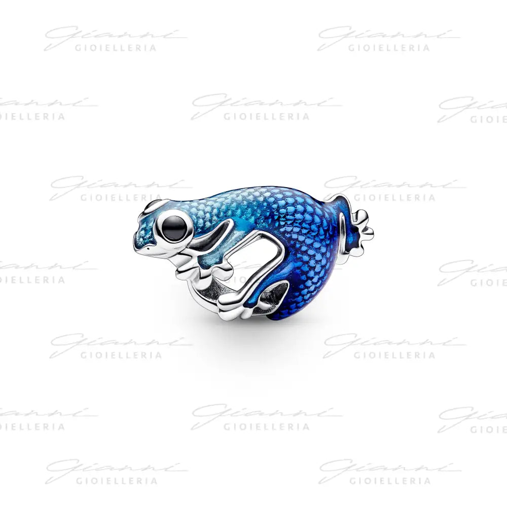 Charm Pandora - Geco Blu Charm