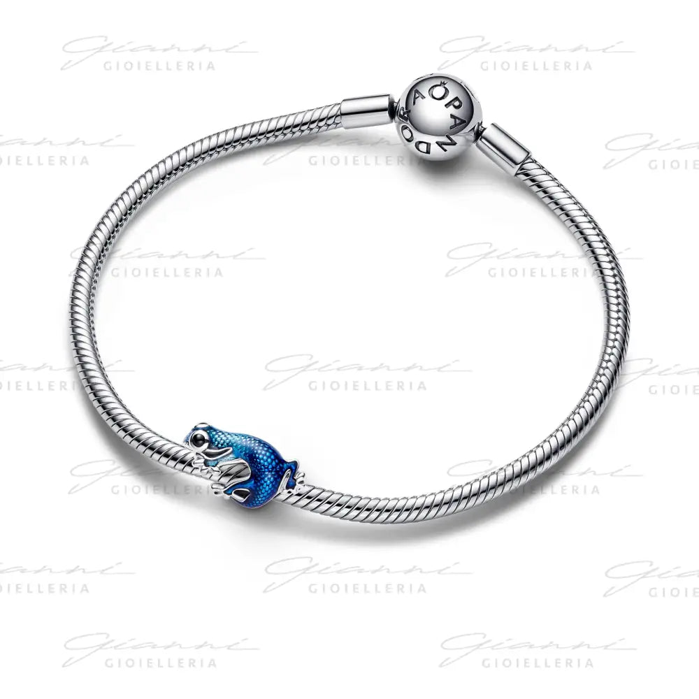 Charm Pandora - Geco Blu Charm
