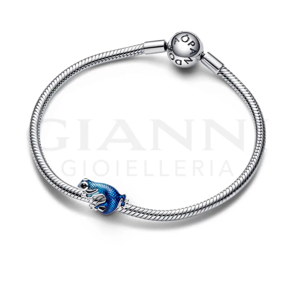 Charm Pandora - Geco Blu Charm