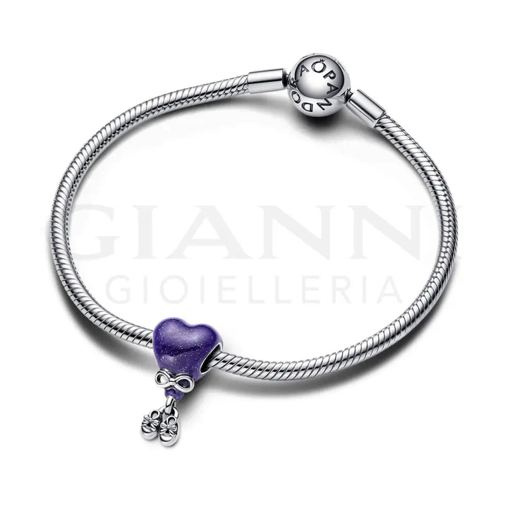 Charm Pandora - Gender Reveal “Baby Girl” che cambia colore Charm