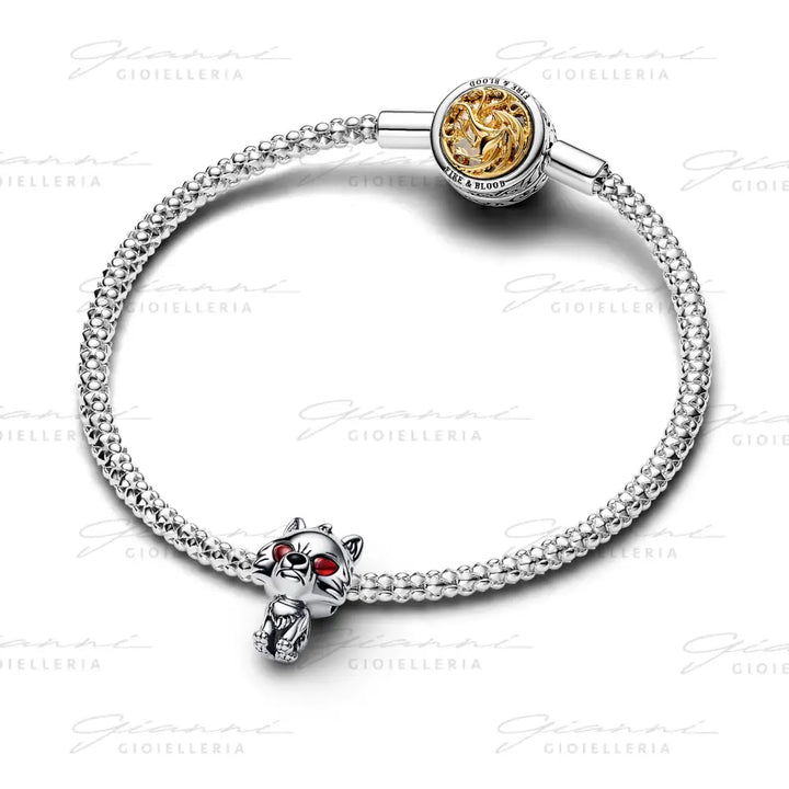 Charm Pandora - Il Trono di Spade Metalupo Spettro Charm
