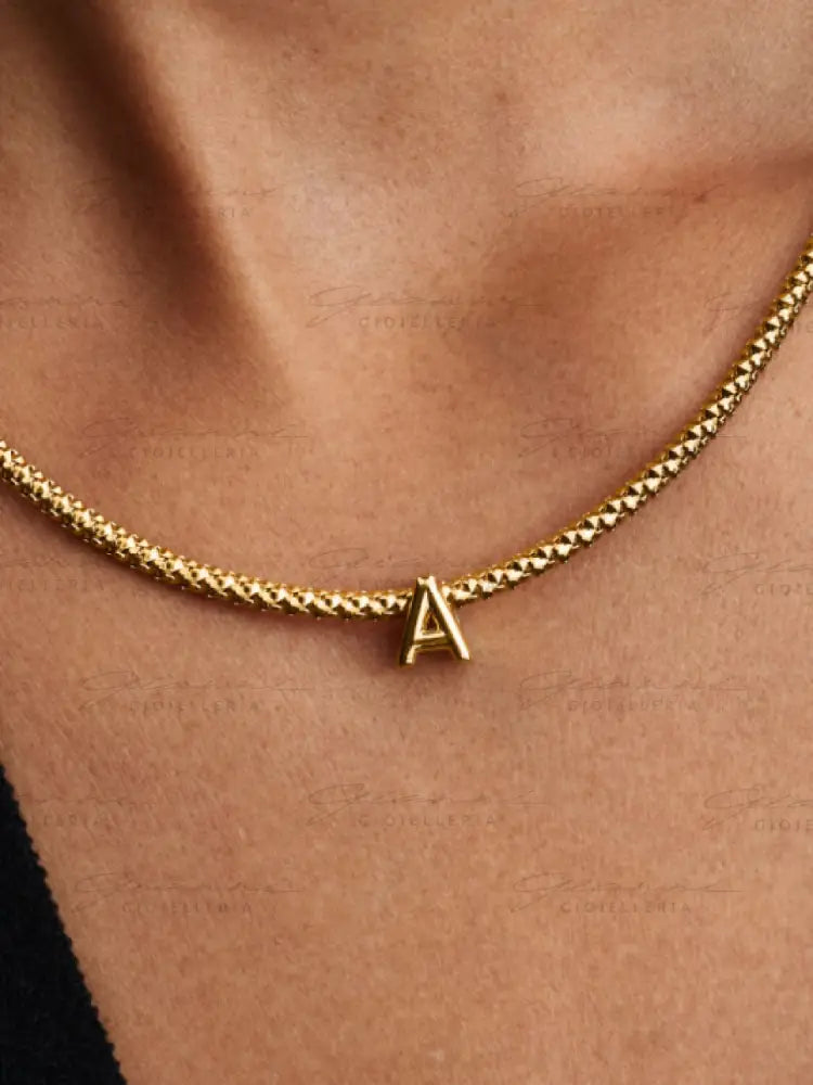 Charm Pandora - Lettera A piccola Charm