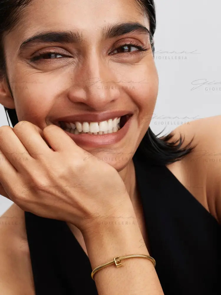 Charm Pandora - Lettera E piccola Charm