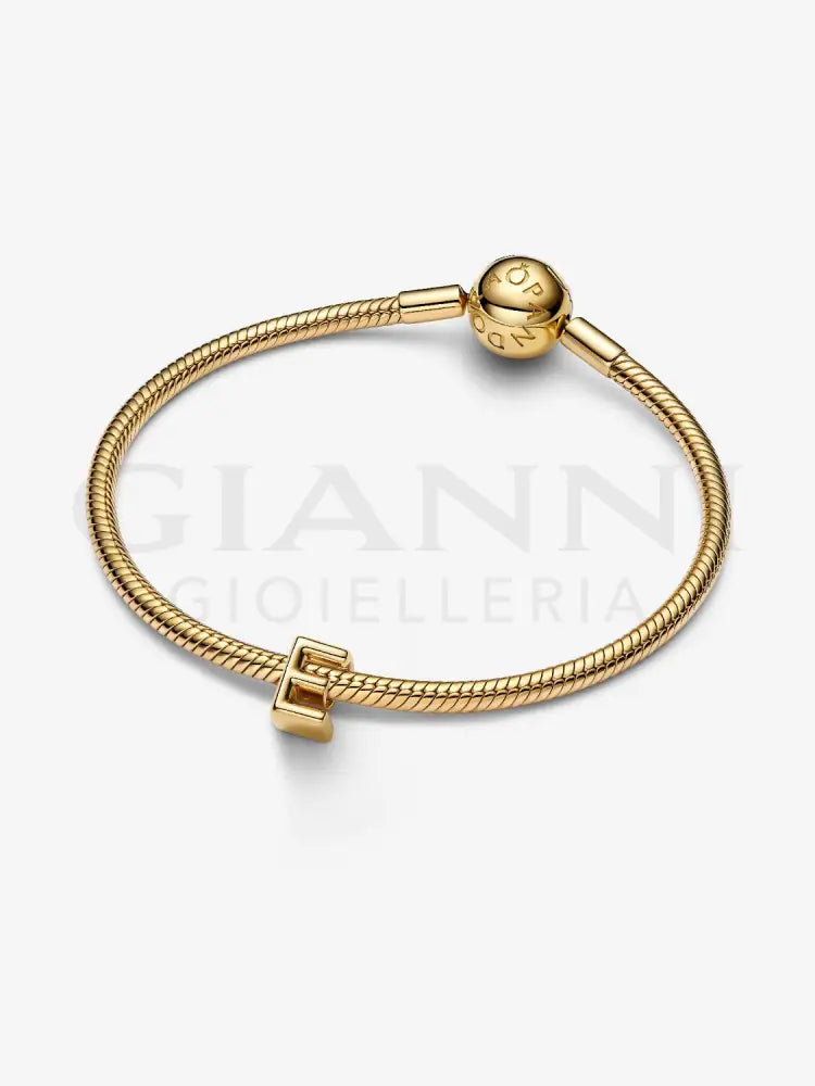 Charm Pandora - Lettera E piccola Charm