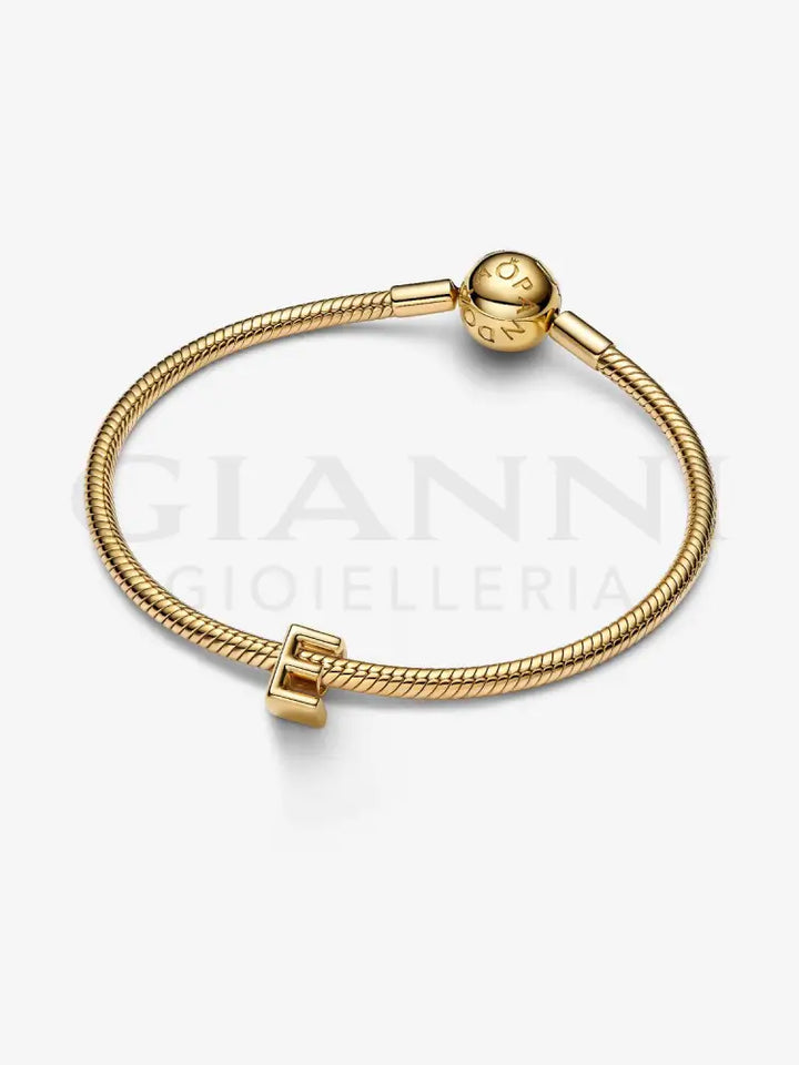 Charm Pandora - Lettera E piccola Charm
