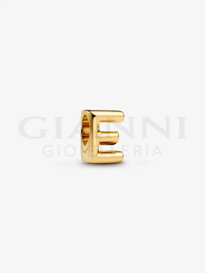 Charm Pandora - Lettera E piccola Charm