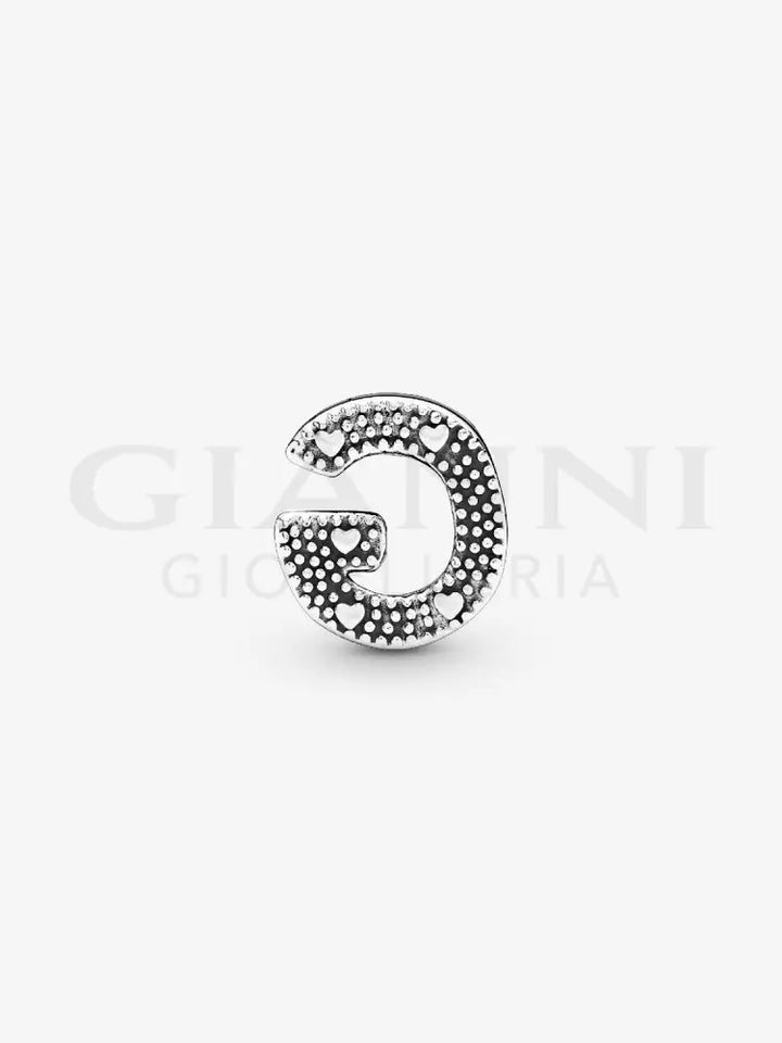 Charm Pandora - Lettera G Charm