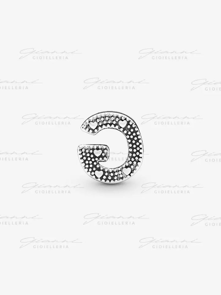 Charm Pandora - Lettera G Charm