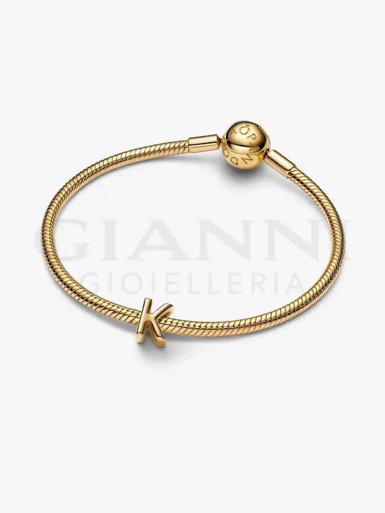 Charm Pandora - Lettera K piccola Charm