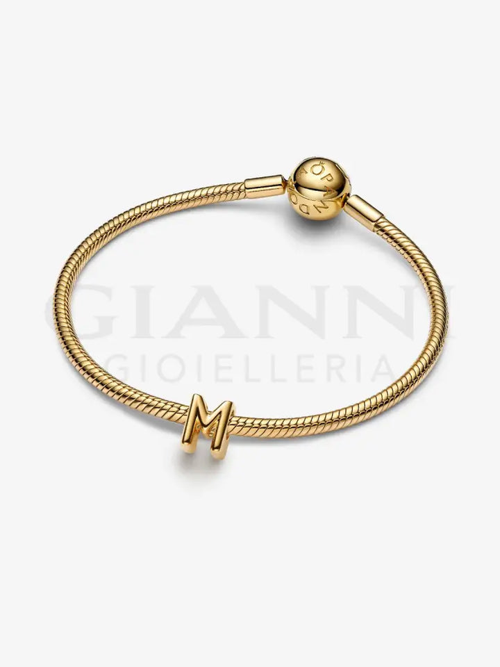 Charm Pandora - Lettera M piccola Charm