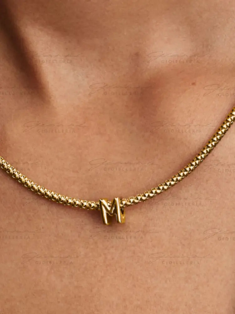 Charm Pandora - Lettera M piccola Charm