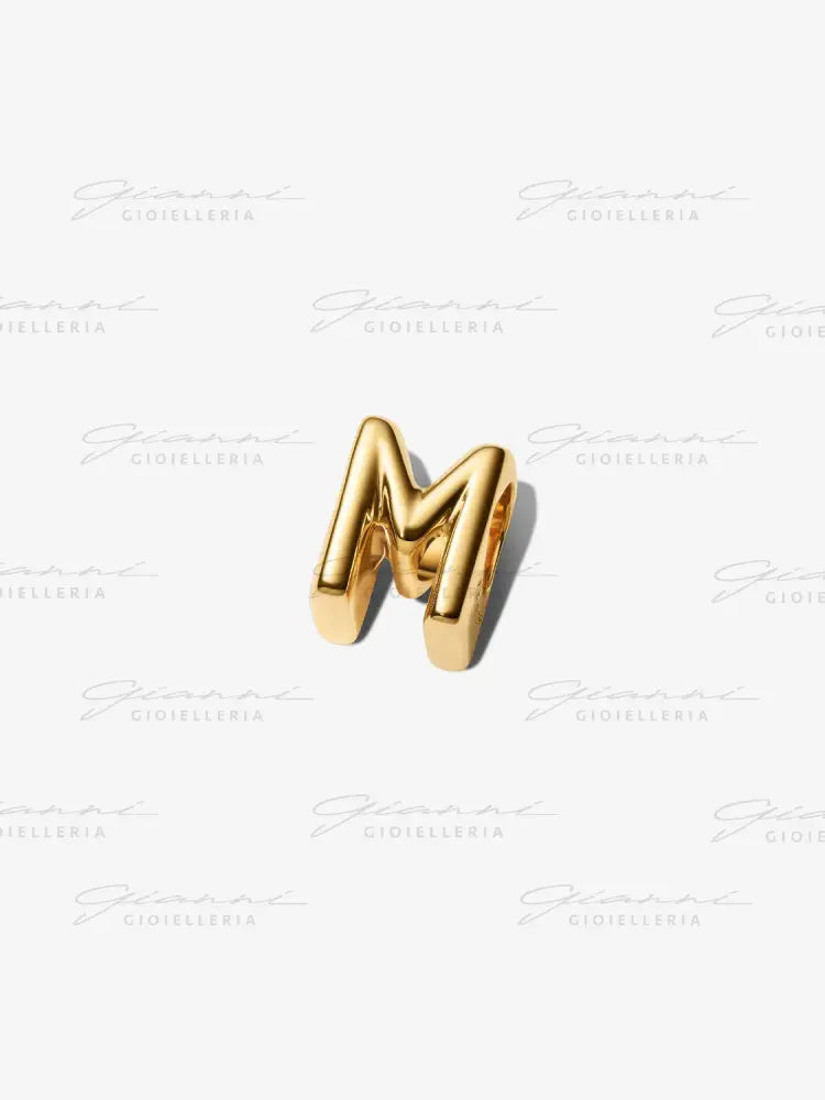 Charm Pandora - Lettera M piccola Charm