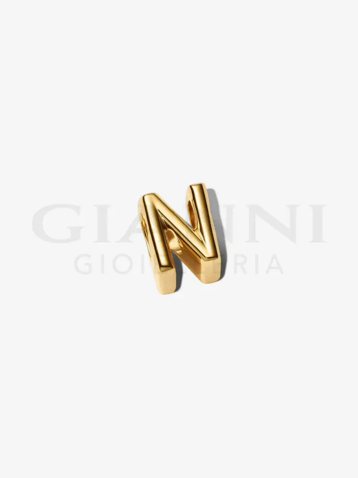 Charm Pandora - Lettera N piccola Charm