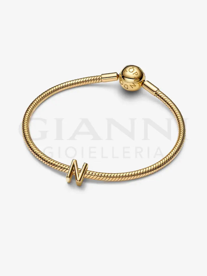 Charm Pandora - Lettera N piccola Charm