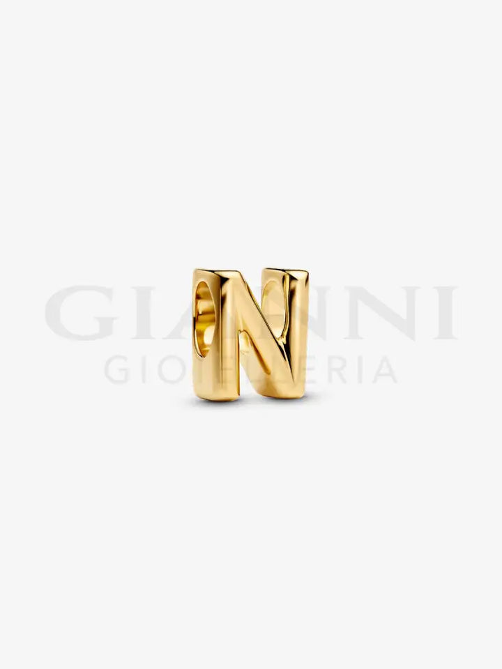 Charm Pandora - Lettera N piccola Charm