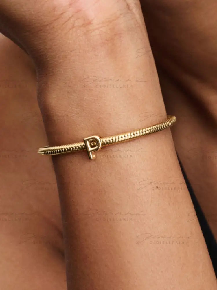 Charm Pandora - Lettera P piccola Charm