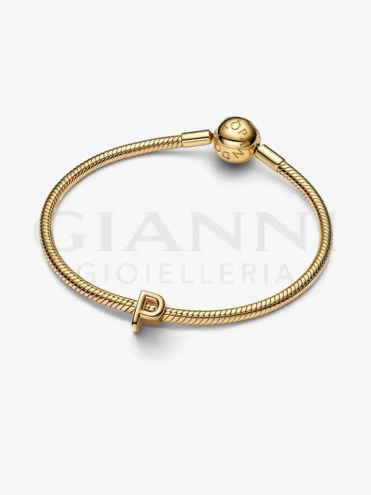 Charm Pandora - Lettera P piccola Charm