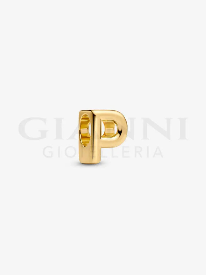 Charm Pandora - Lettera P piccola Charm