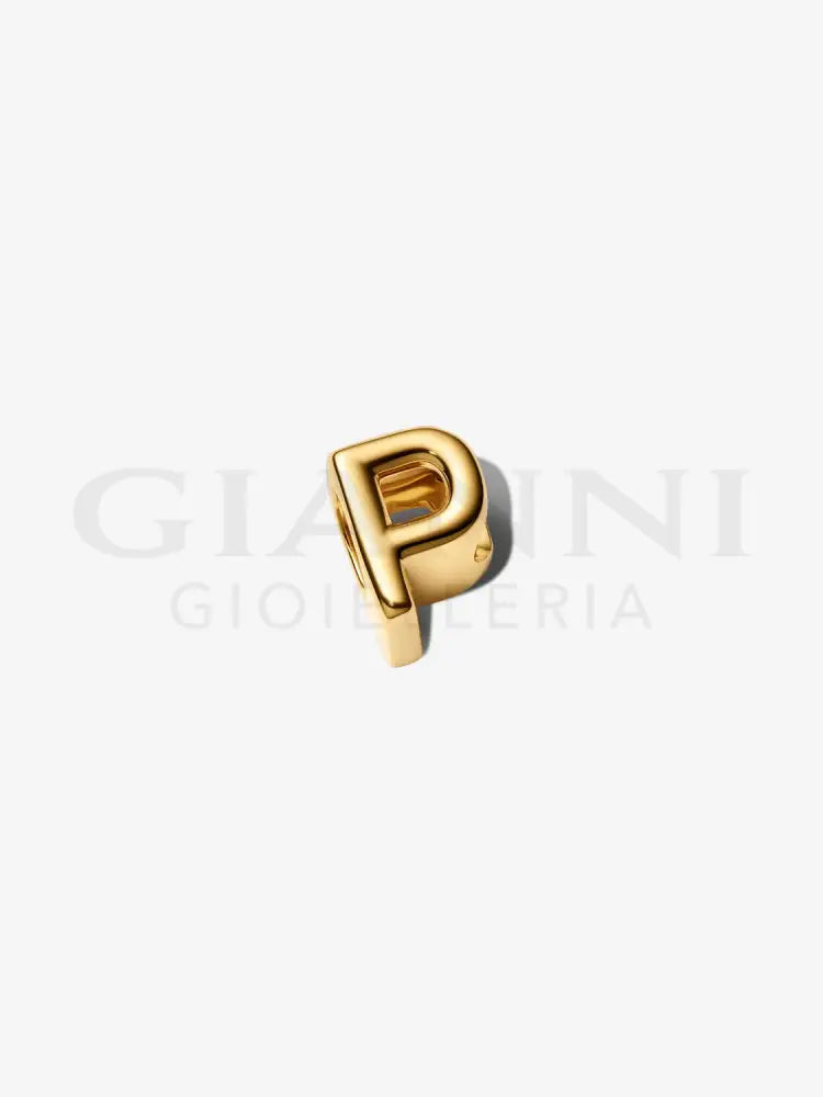 Charm Pandora - Lettera P piccola Charm