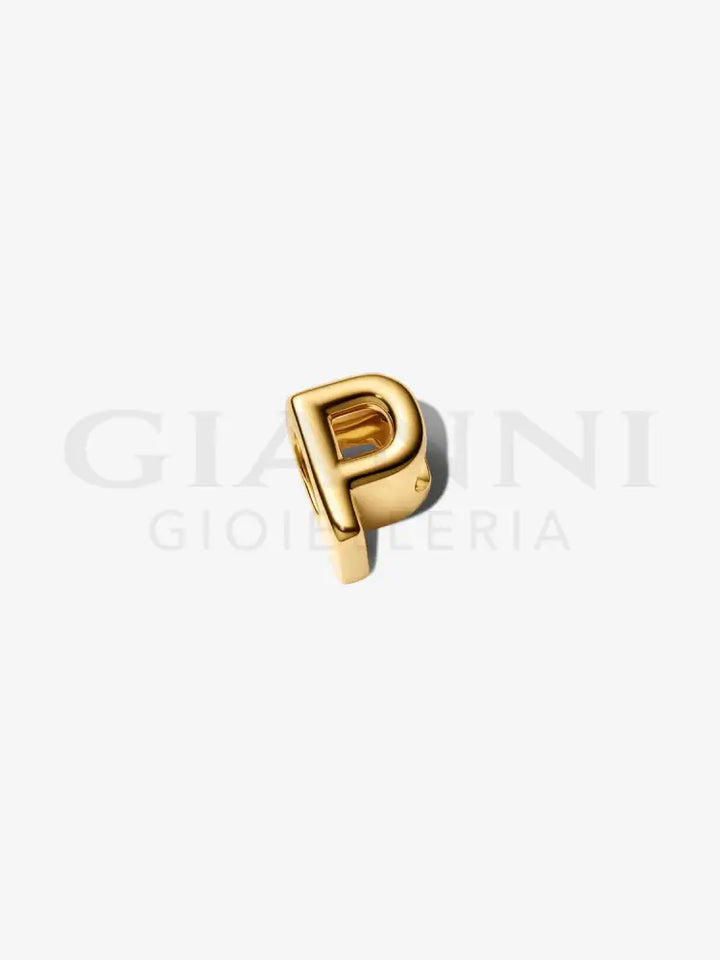 Charm Pandora - Lettera P piccola Charm
