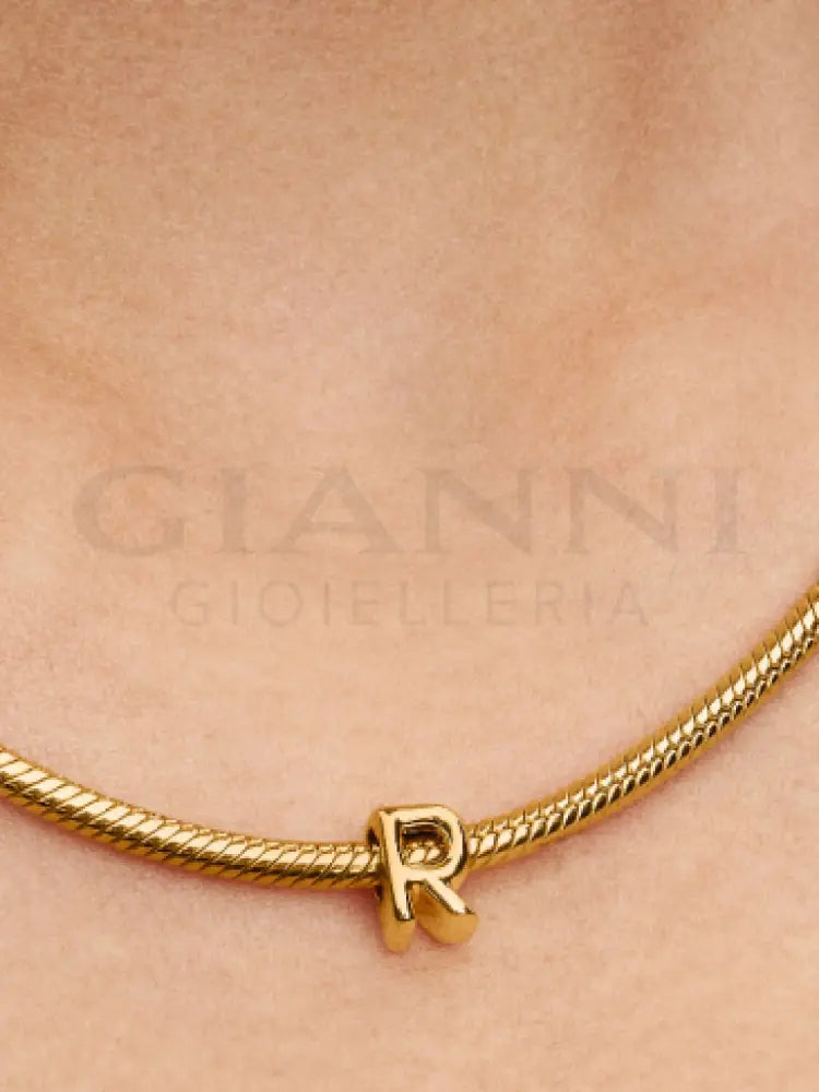 Charm Pandora - Lettera R piccola Charm