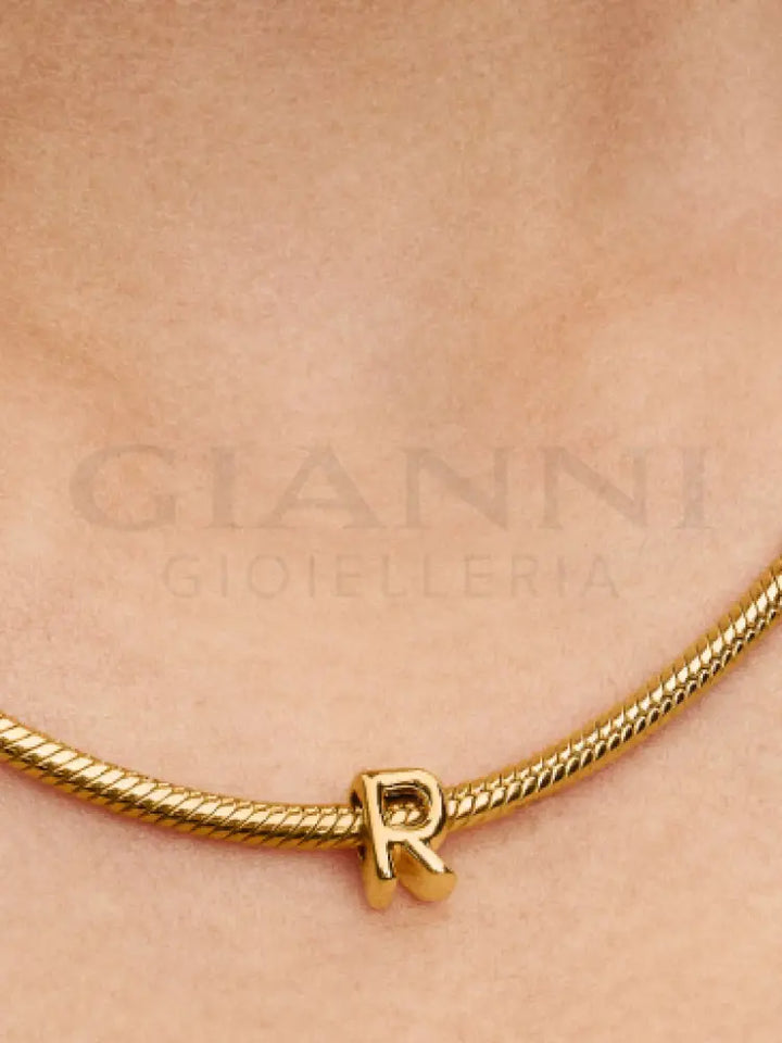 Charm Pandora - Lettera R piccola Charm