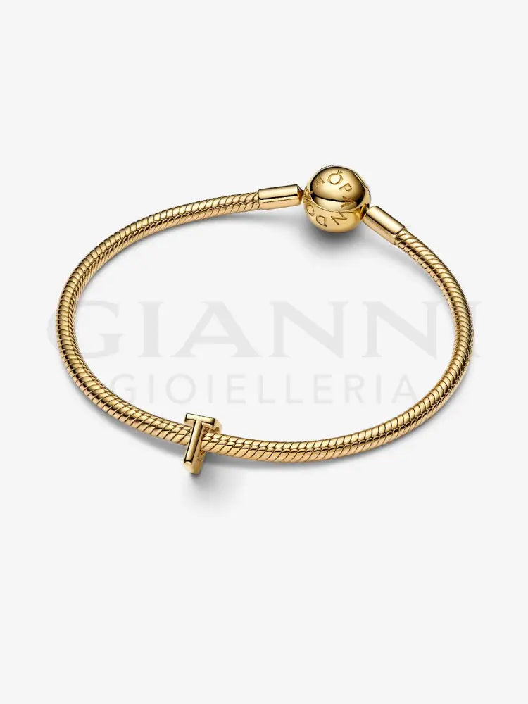 Charm Pandora - Lettera T piccola Charm