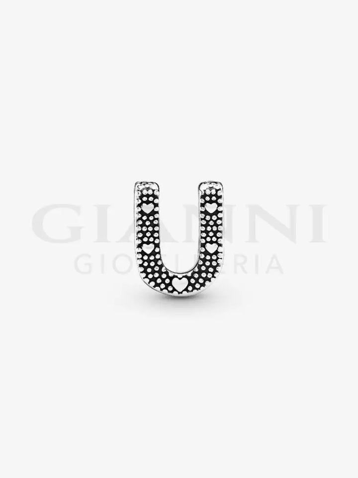 Charm Pandora - Lettera U Charm