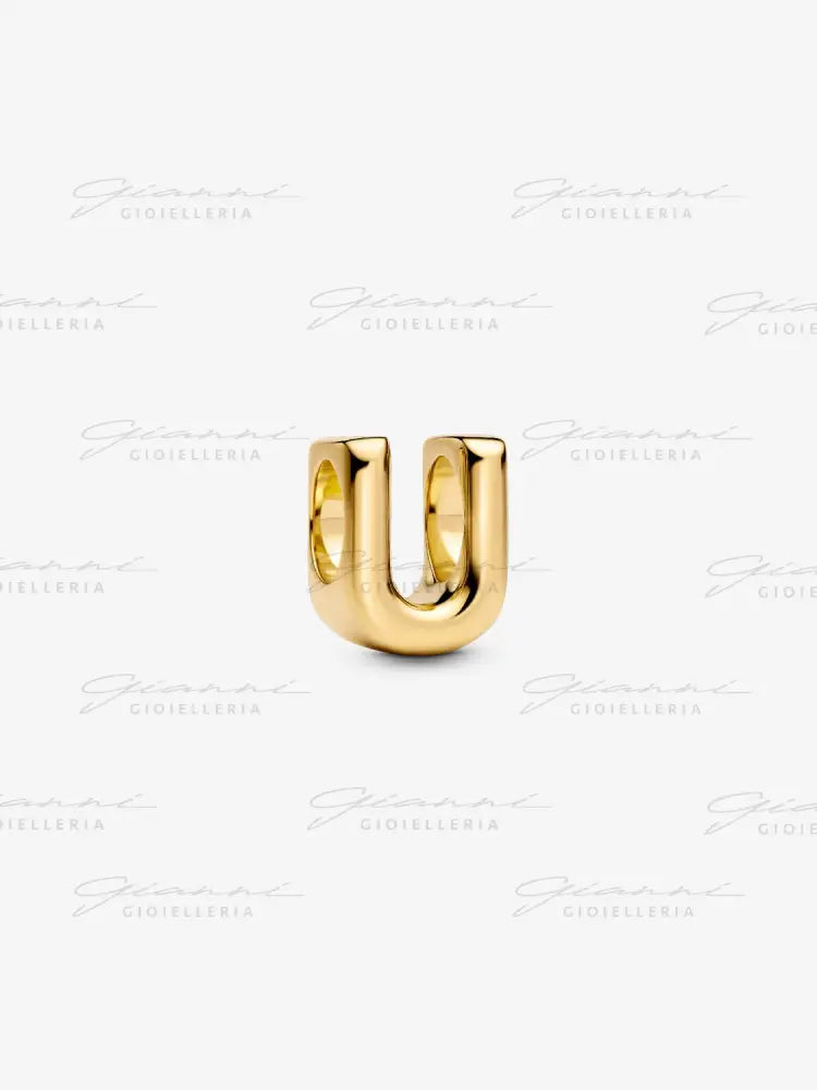 Charm Pandora - Lettera U piccola Charm