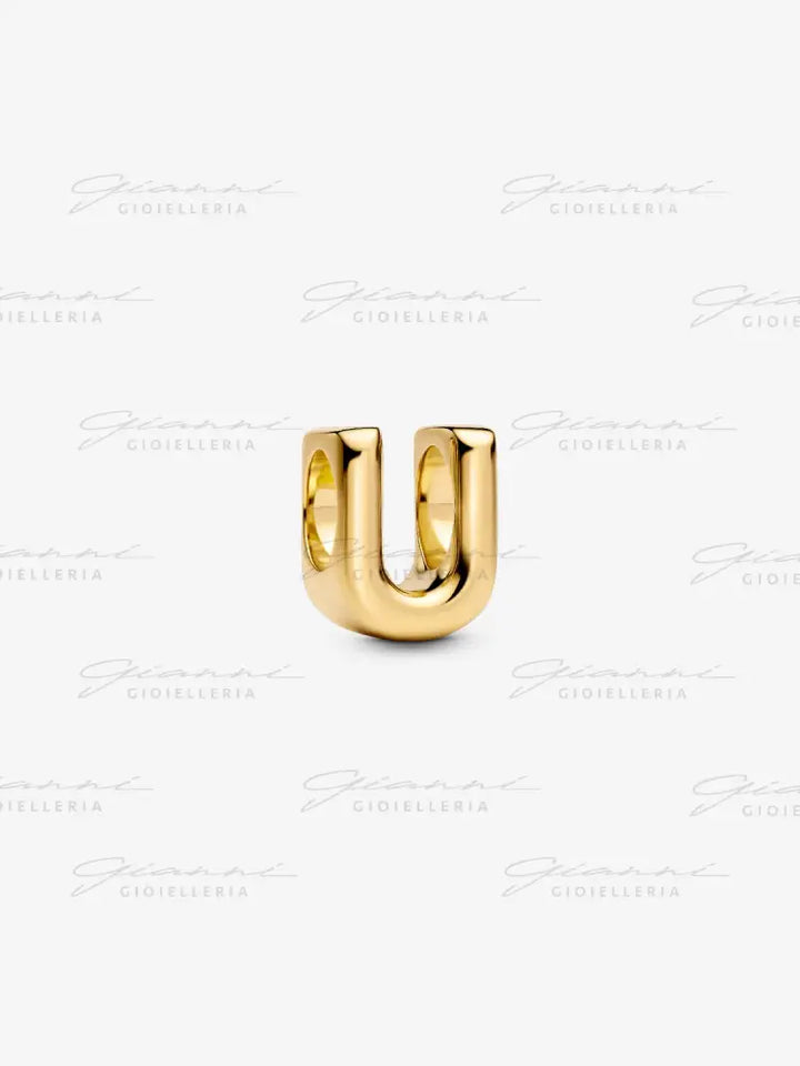 Charm Pandora - Lettera U piccola Charm
