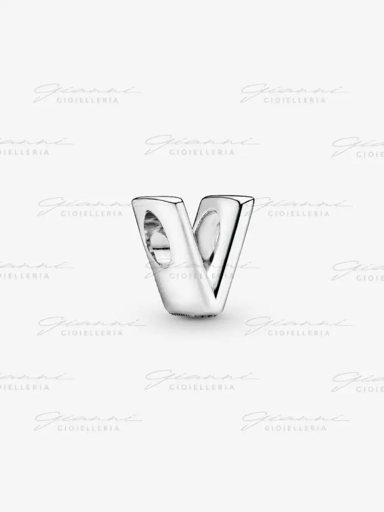 Charm Pandora - Lettera V Charm