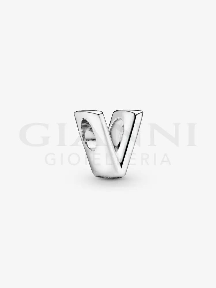 Charm Pandora - Lettera V Charm