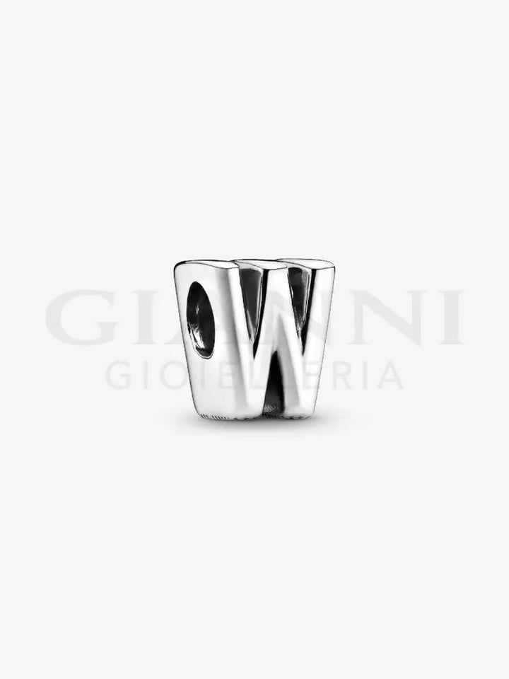 Charm Pandora - Lettera W Charm
