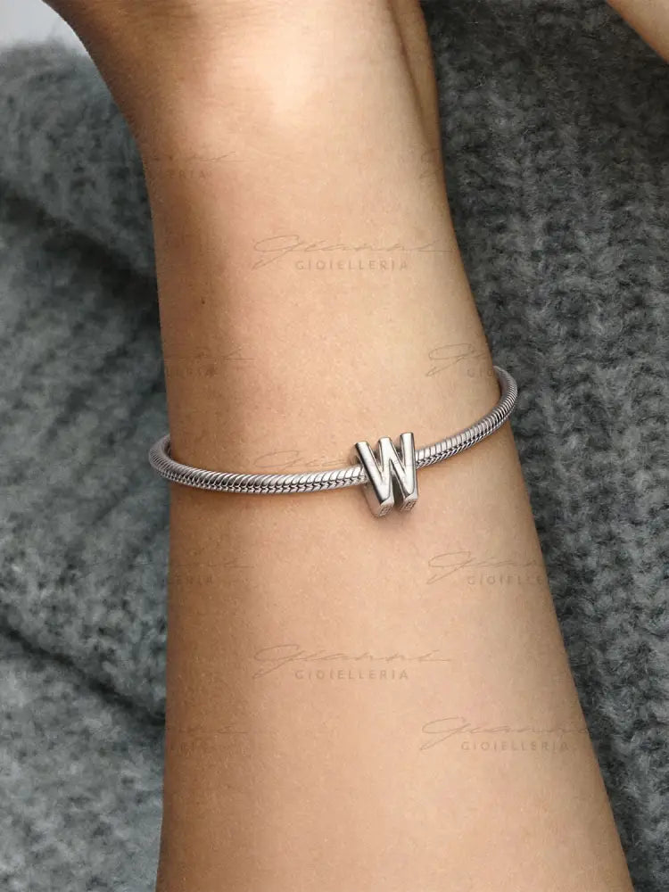 Charm Pandora - Lettera W Charm