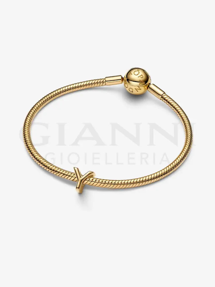 Charm Pandora - Lettera Y piccola Charm