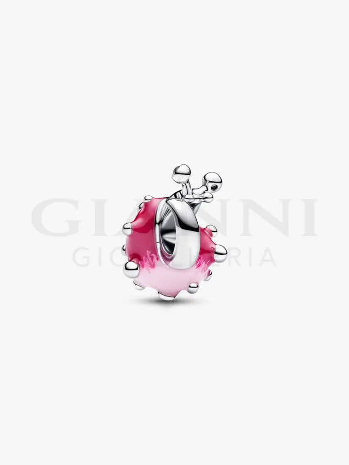 Charm Pandora - Lumaca Rosa - Charm