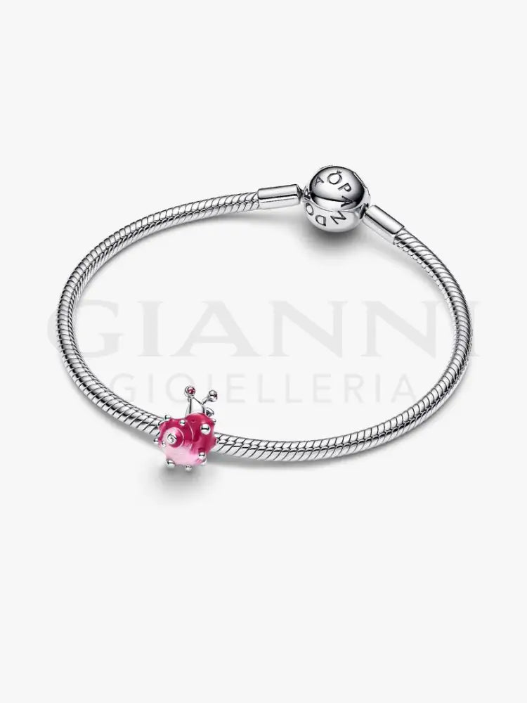 Charm Pandora - Lumaca Rosa - Charm