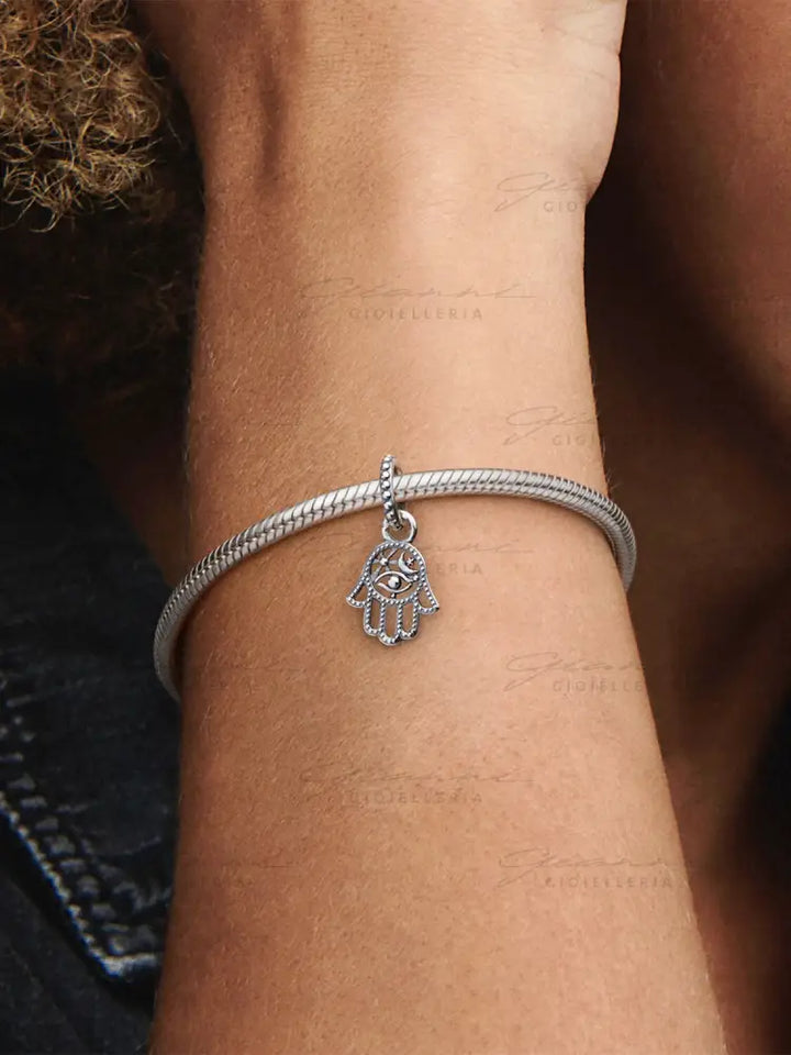 Charm Pandora - Mano di Fatima Protettiva Charm
