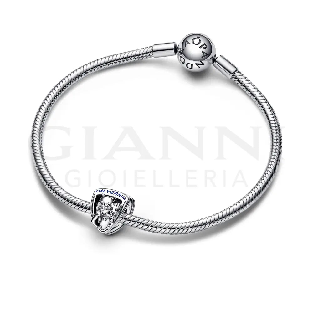 Charm Pandora Marvel Guardiani della Galassia Stemma Rocket Raccoon & Groot Charm