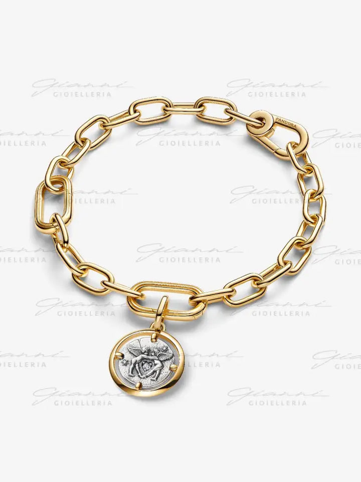 Charm Pandora - Medallion Cupido ’Amor Fati’ Charm