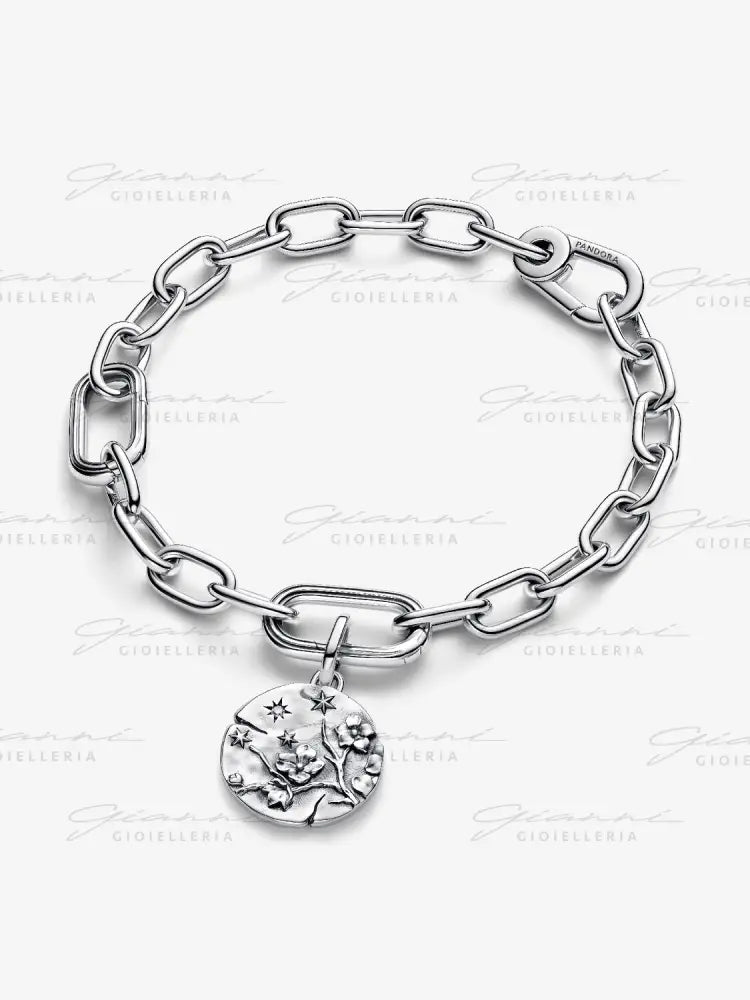 Charm Pandora - Medallion Fiore di Ciliegio ’Vivat Floreat’ Charm