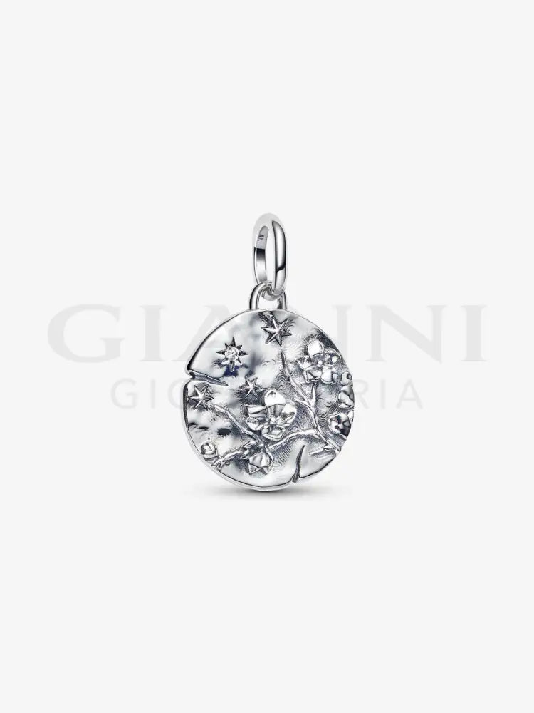 Charm Pandora - Medallion Fiore di Ciliegio ’Vivat Floreat’ Charm